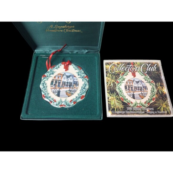 Longaberger 1998 Longaberger Ornament - Picture 1 of 3